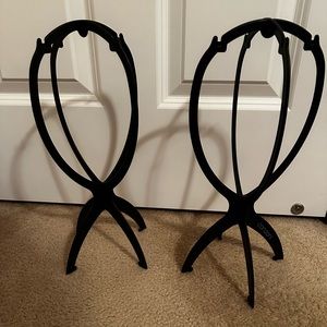 collapsible wig stand